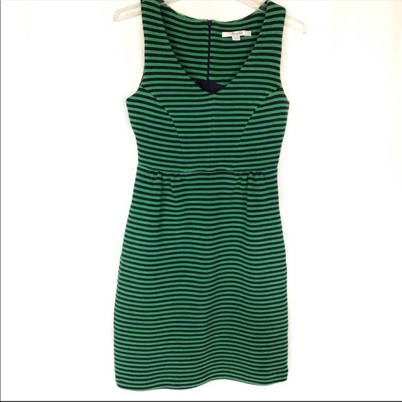 Boden Dresses & Skirts - Boden green and blue striped dress!
